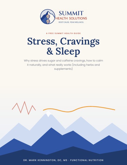 Stress, Cravings and Sleep guide cover